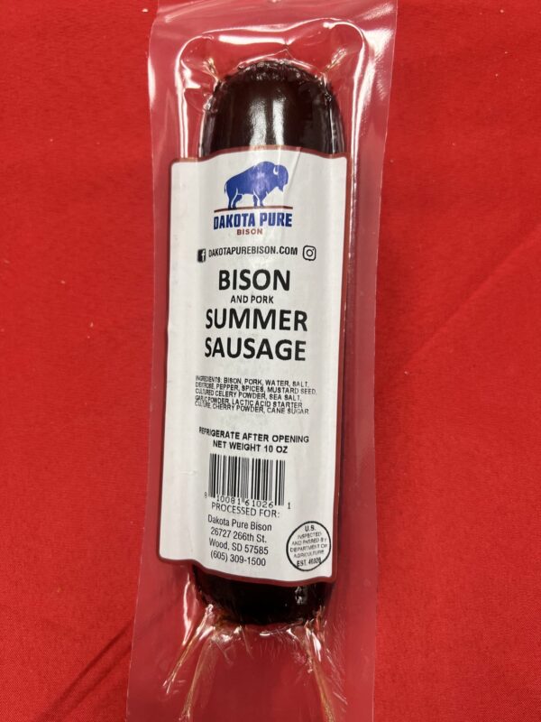 Bison Summer Sausage