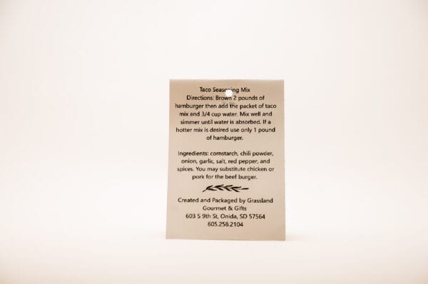 Papa Juan's Taco Seasoning - Image 2